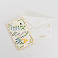 Birthday Card – Bird Birthday Card Pink by Midori Asano