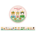Taśma washi ze złotymi detalami – snack time by Aiko Fukawa