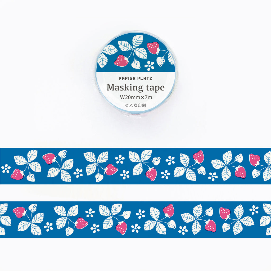 Washi Tape – Strawberries by Otome Insatsu