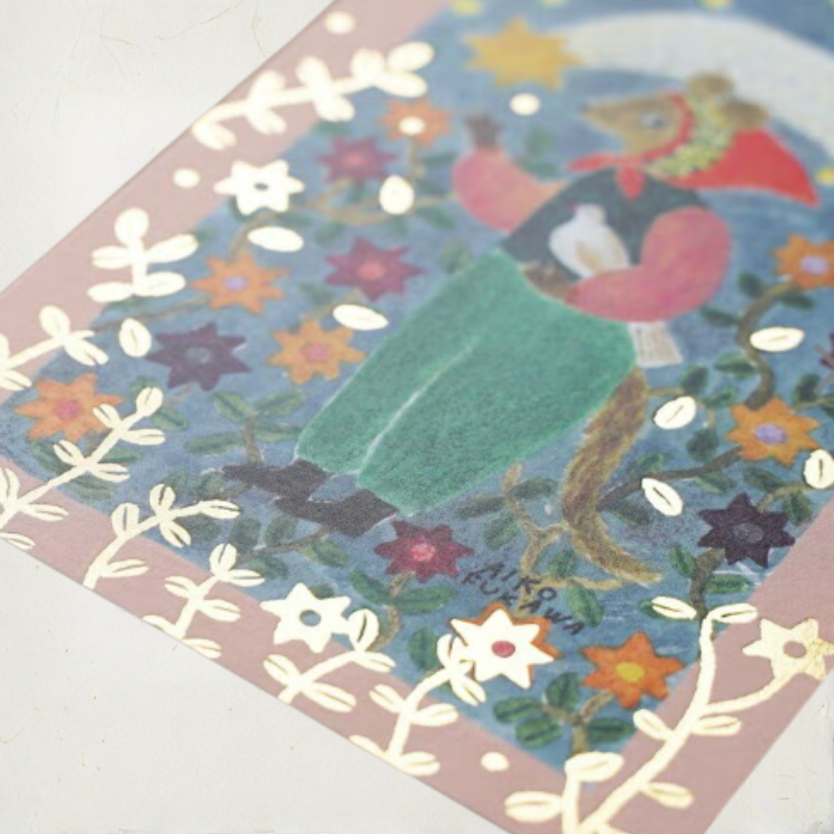 Postcard – amulet by Aiko Fukawa