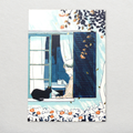 Postcard – Coffee by the Window by Sayuri Fujimaki