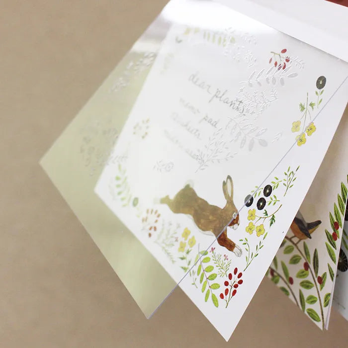 Block Memo – dear plants by Midori Asano