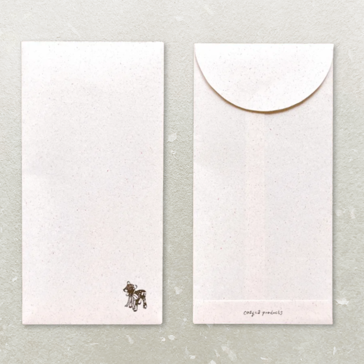 Letter Paper Envelopes – Tomato Sand Color by cozyca