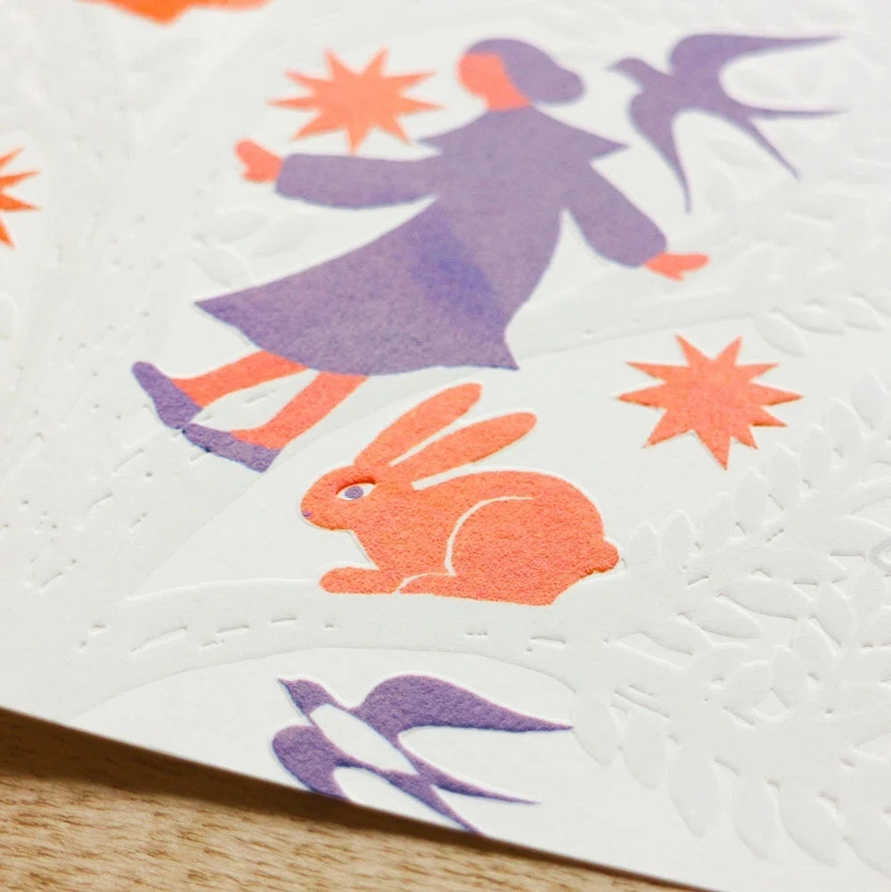 Birthday Card – Tree by Nishi Shuku