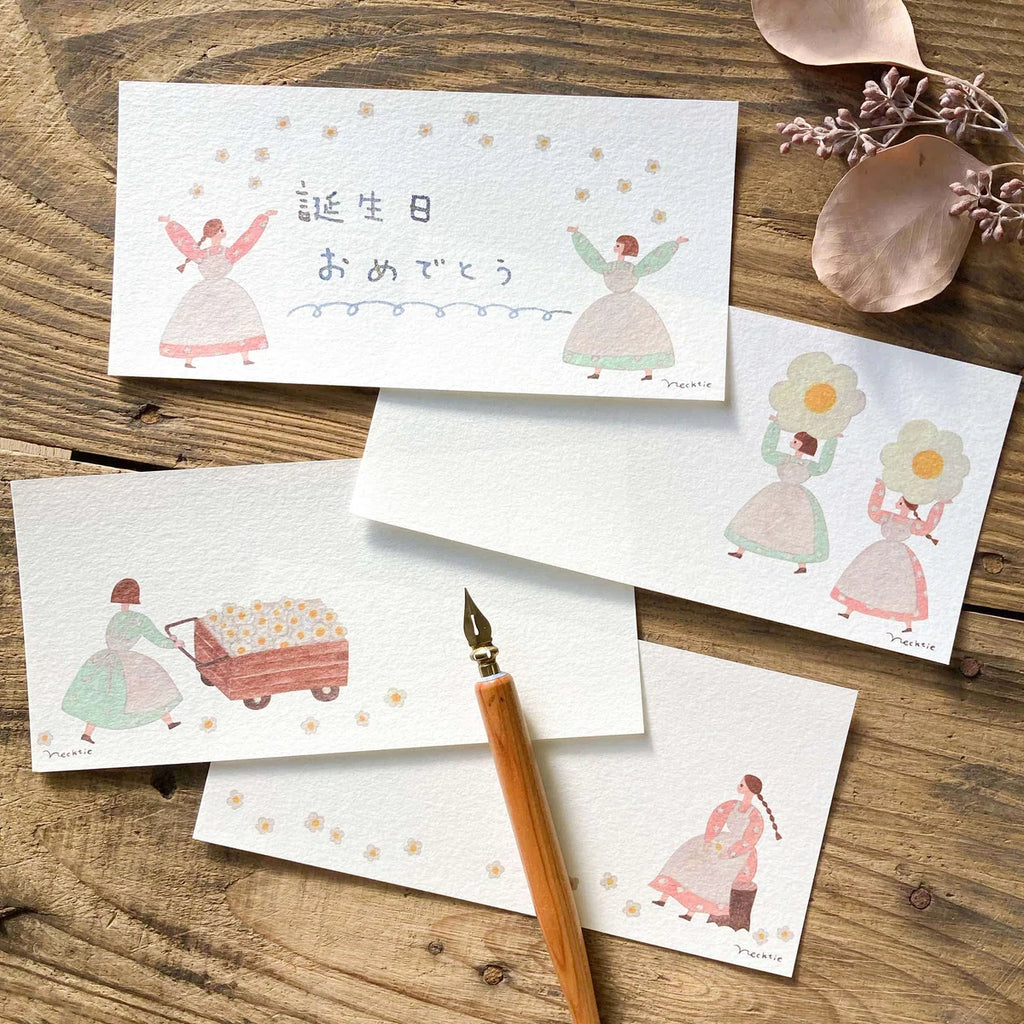 Letter Paper – Ohana Flower by Necktie