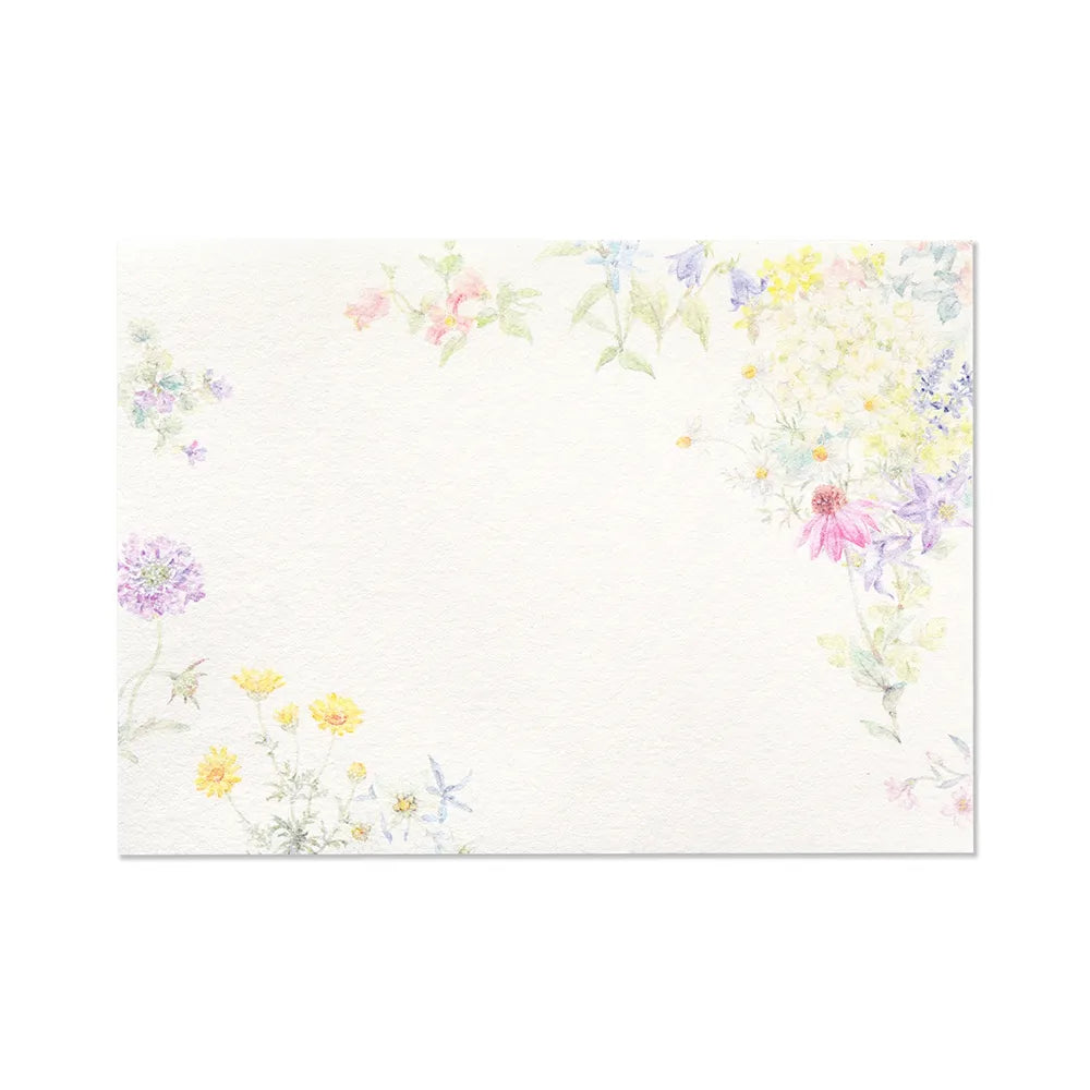 Mini writing paper– English Garden