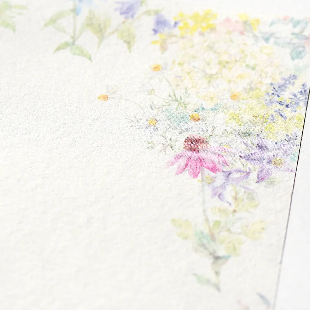 Mini writing paper– English Garden