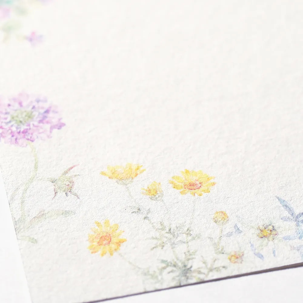 Mini writing paper– English Garden