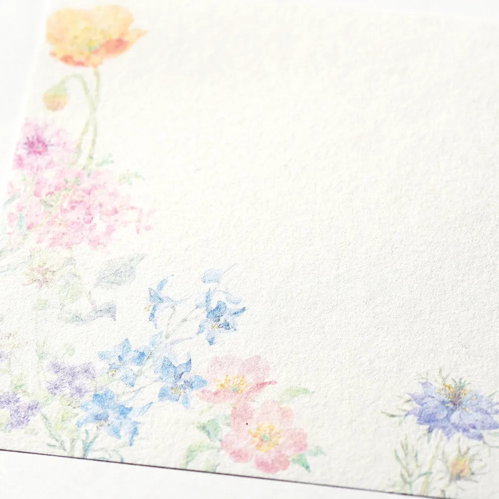 Mini writing paper– English Garden