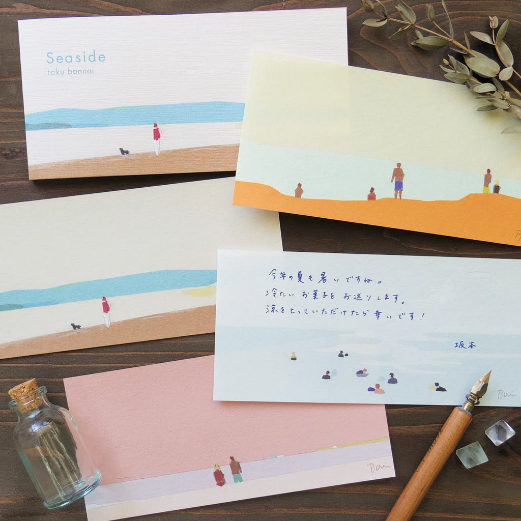 Letter Paper – Seaside by Taku Bannai