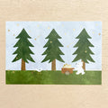 Postcard with Gold Foil – Hoshikuma by Mariko Fukuoka