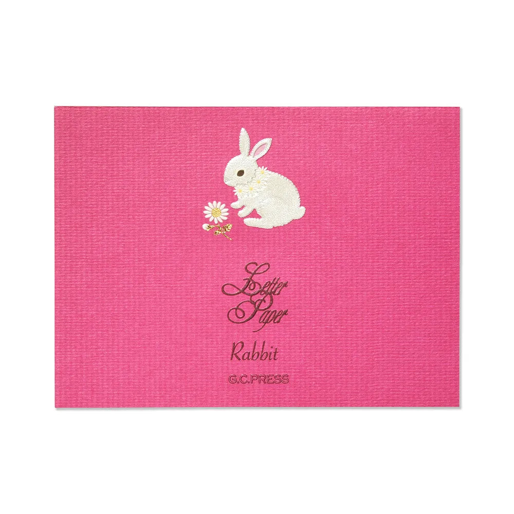 Mini writing paper– Rabbit and Daisies