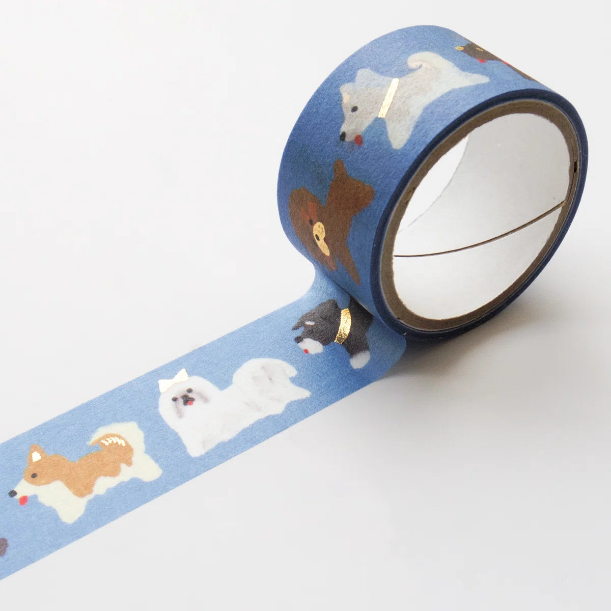 Washi Tape with Gold Details – DOGGIE PARADE by Reiko Tada