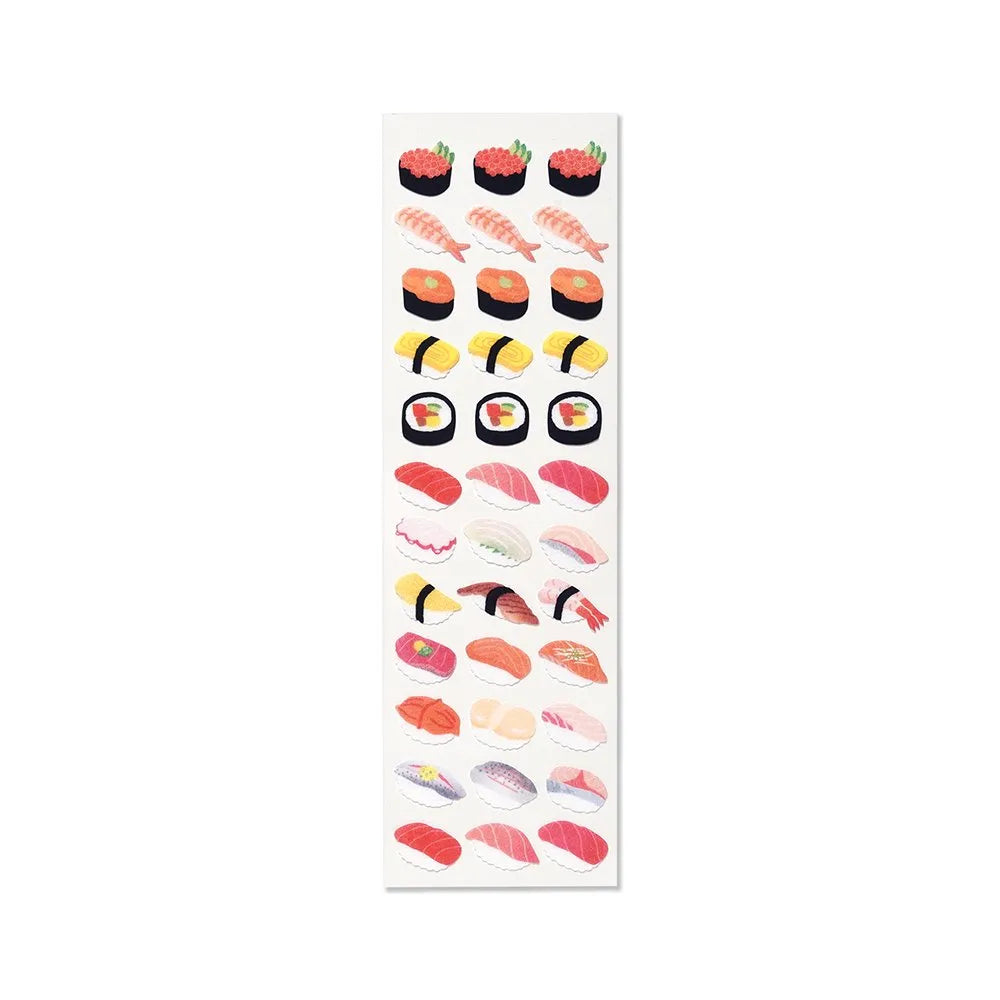 Flocked stickers -   Sushi