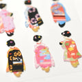 Flocked stickers - Maiko