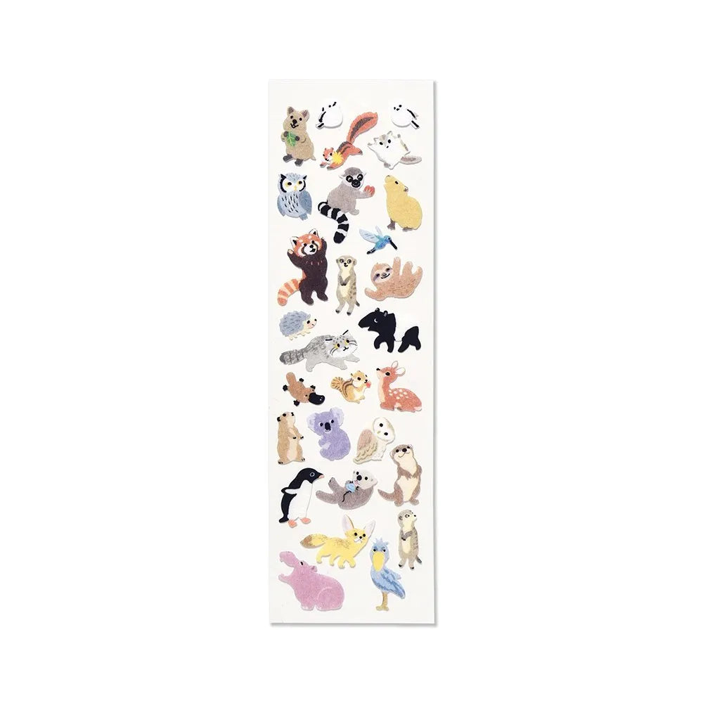 Flocked stickers -   Friends