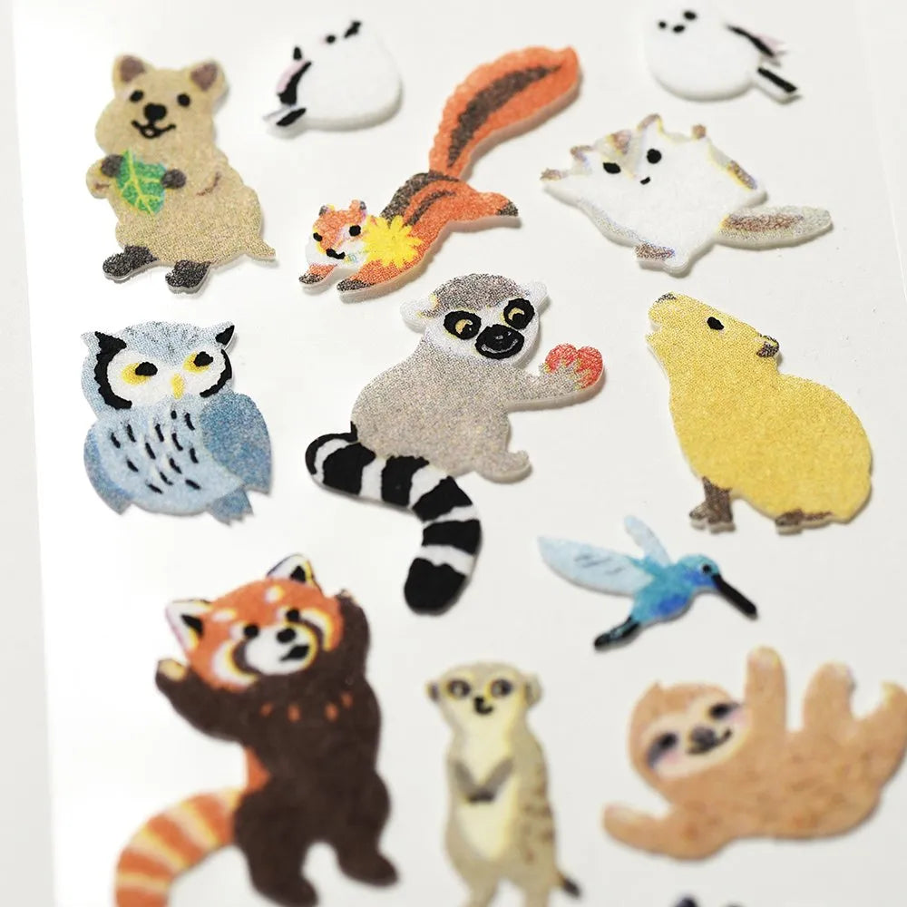 Flocked stickers -   Friends