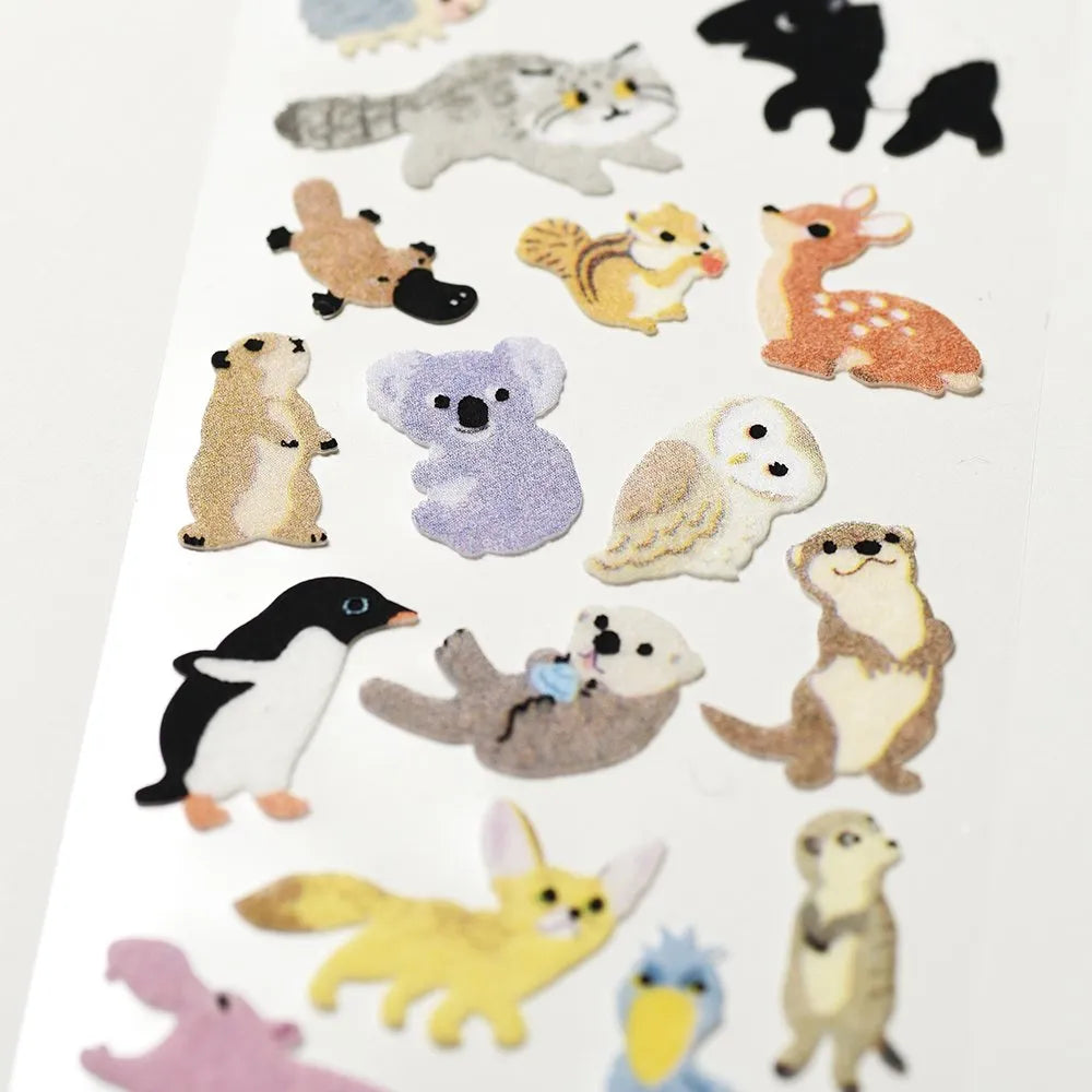 Flocked stickers -   Friends