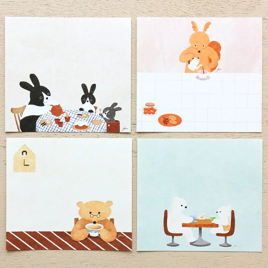 Block Memo – TEA TIME by Mariko Fukuoka