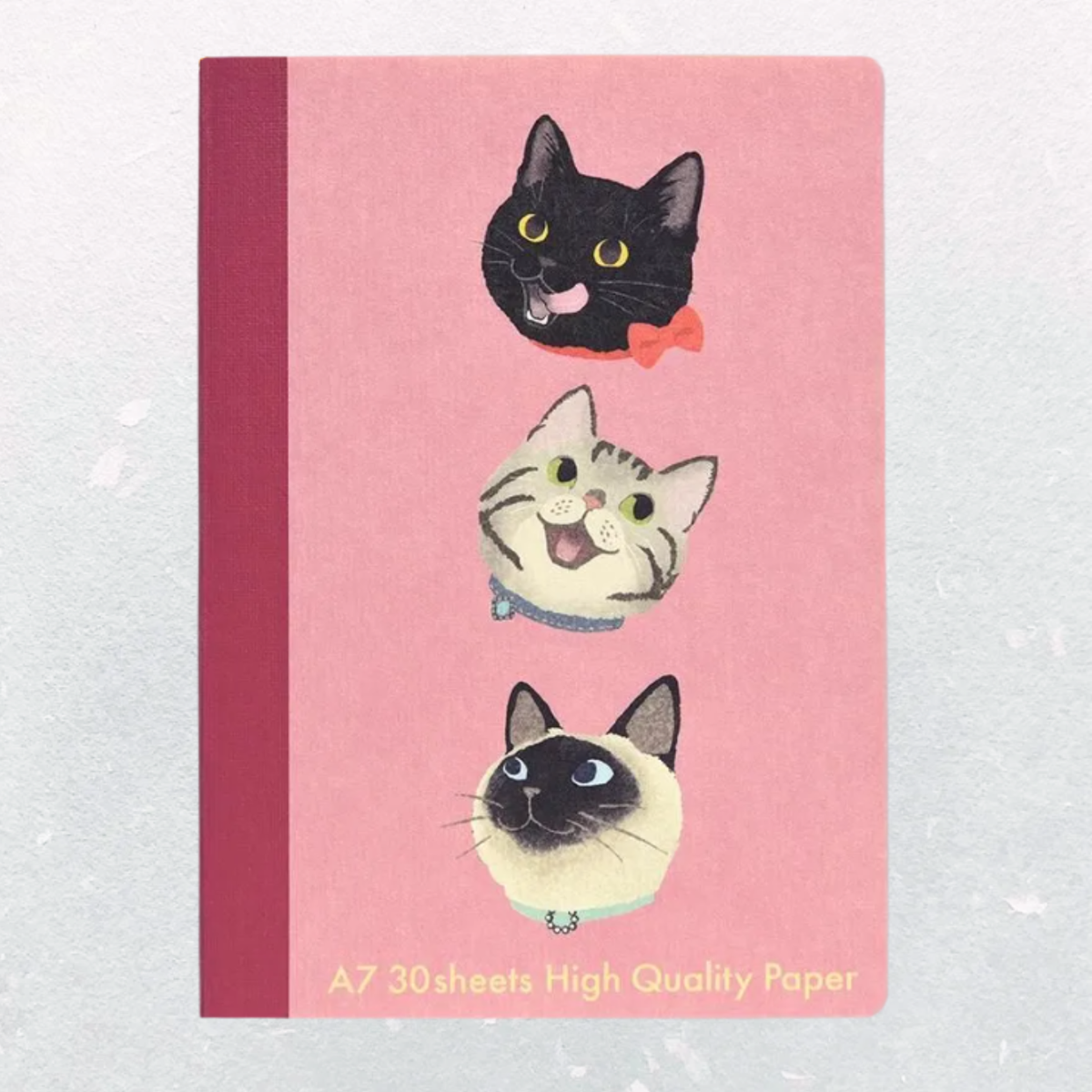 Mini Notebook A7 – NEKO Pink