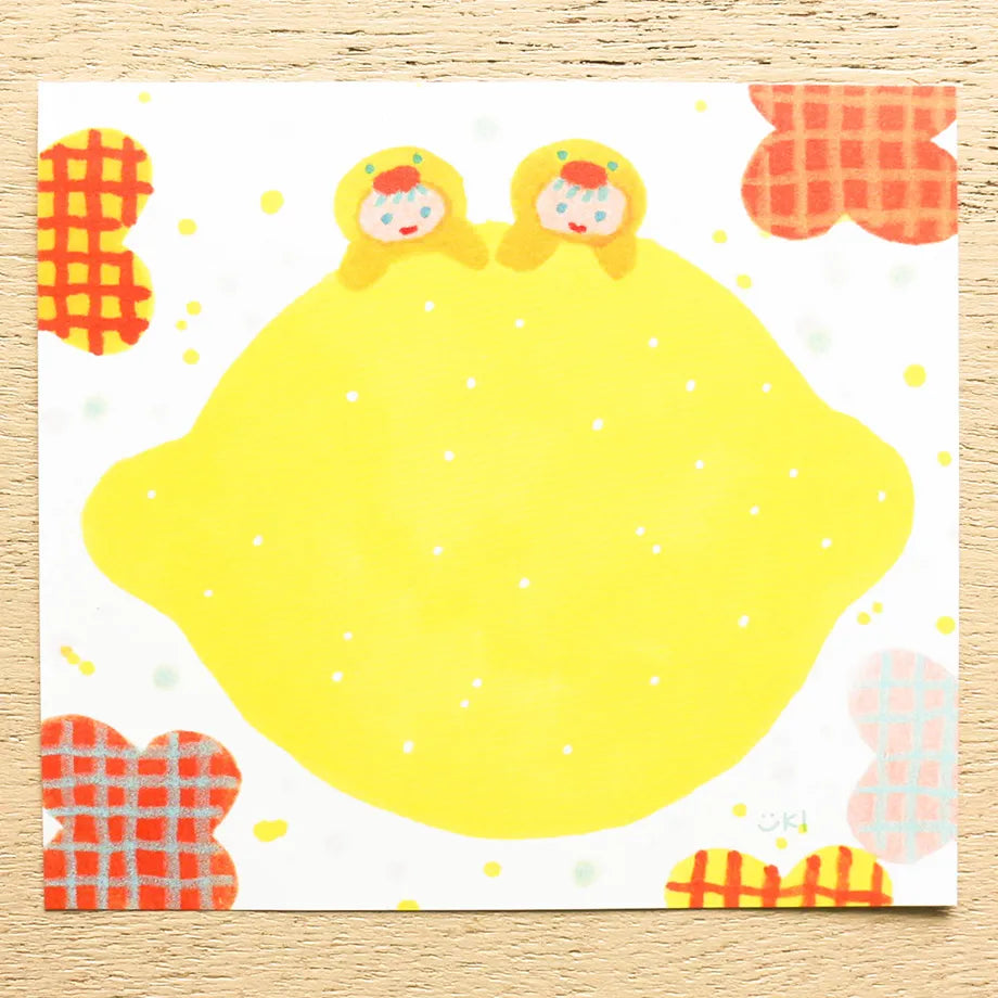 Block Memo – FRUITS by Yuki Itoi