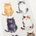 Washi Paper Stickers – Cat Moments