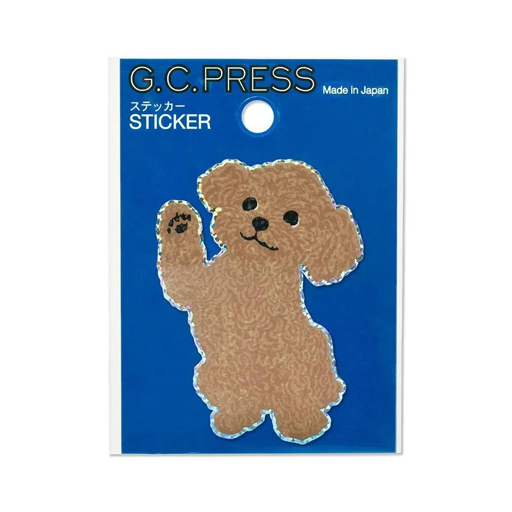 Water-Resistant Sticker – Toy Poodle