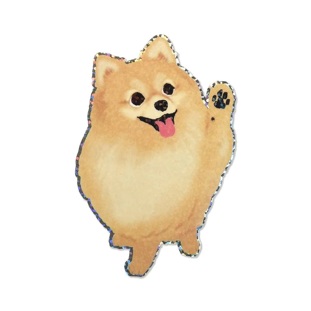 Water-Resistant Sticker – Pomeranian