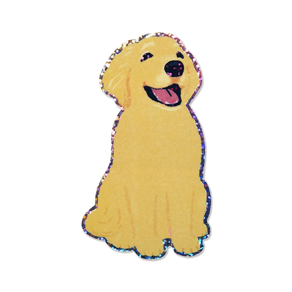Water-Resistant Sticker – Golden Retriever