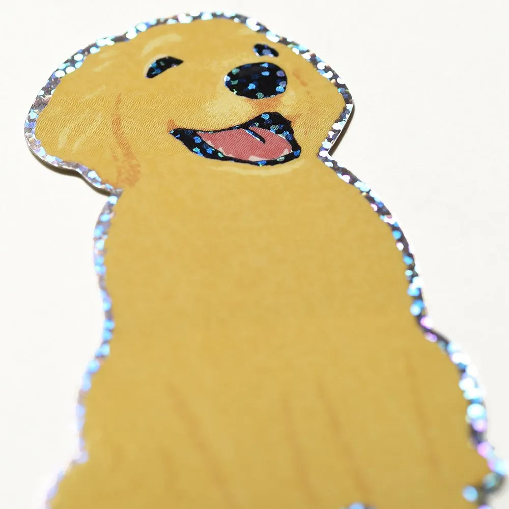 Water-Resistant Sticker – Golden Retriever