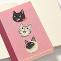 Mini Notebook A7 – NEKO Pink