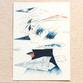 Postcard with Silver Foil – Flying Memories by Sayuri Fujimaki