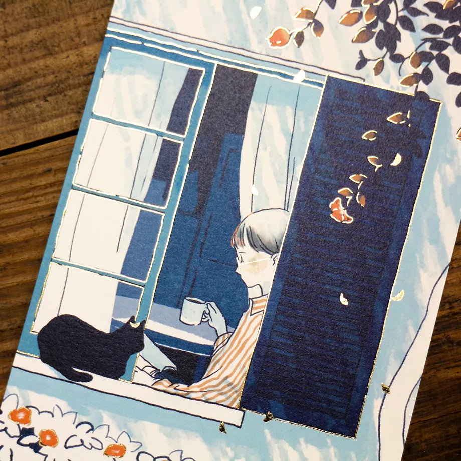 Postcard – Coffee by the Window by Sayuri Fujimaki