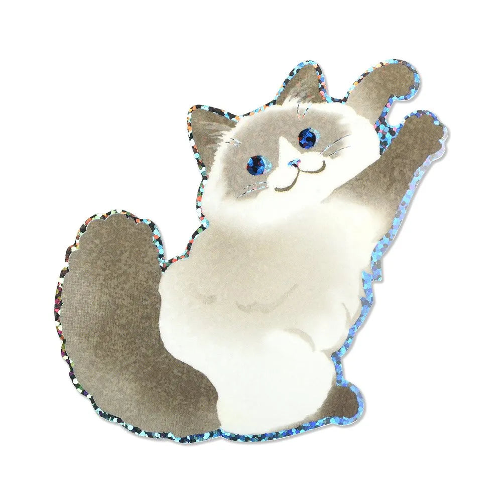 Water-Resistant Sticker – Ragdoll Cat