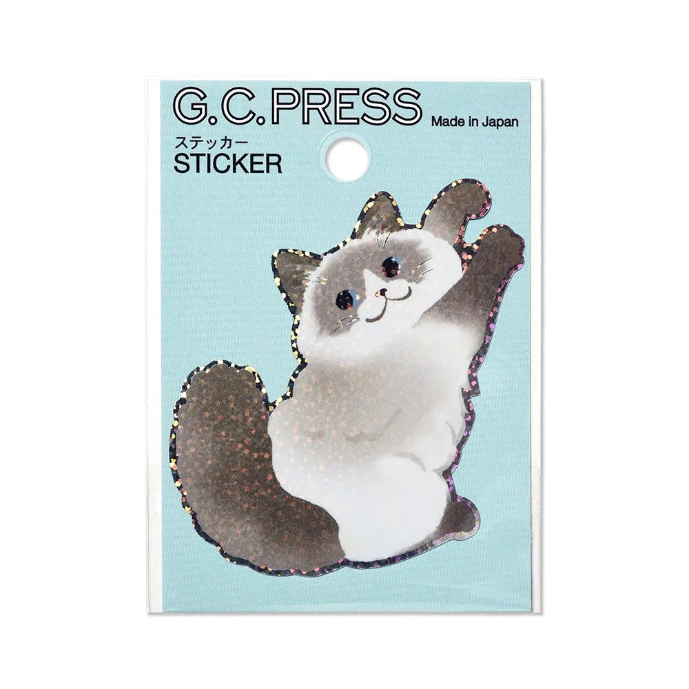 Water-Resistant Sticker – Ragdoll Cat