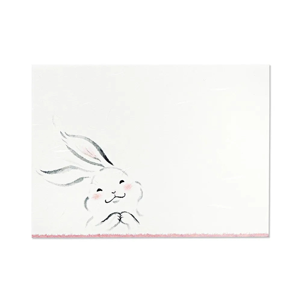 Mini writing paper – Rabbit Smile