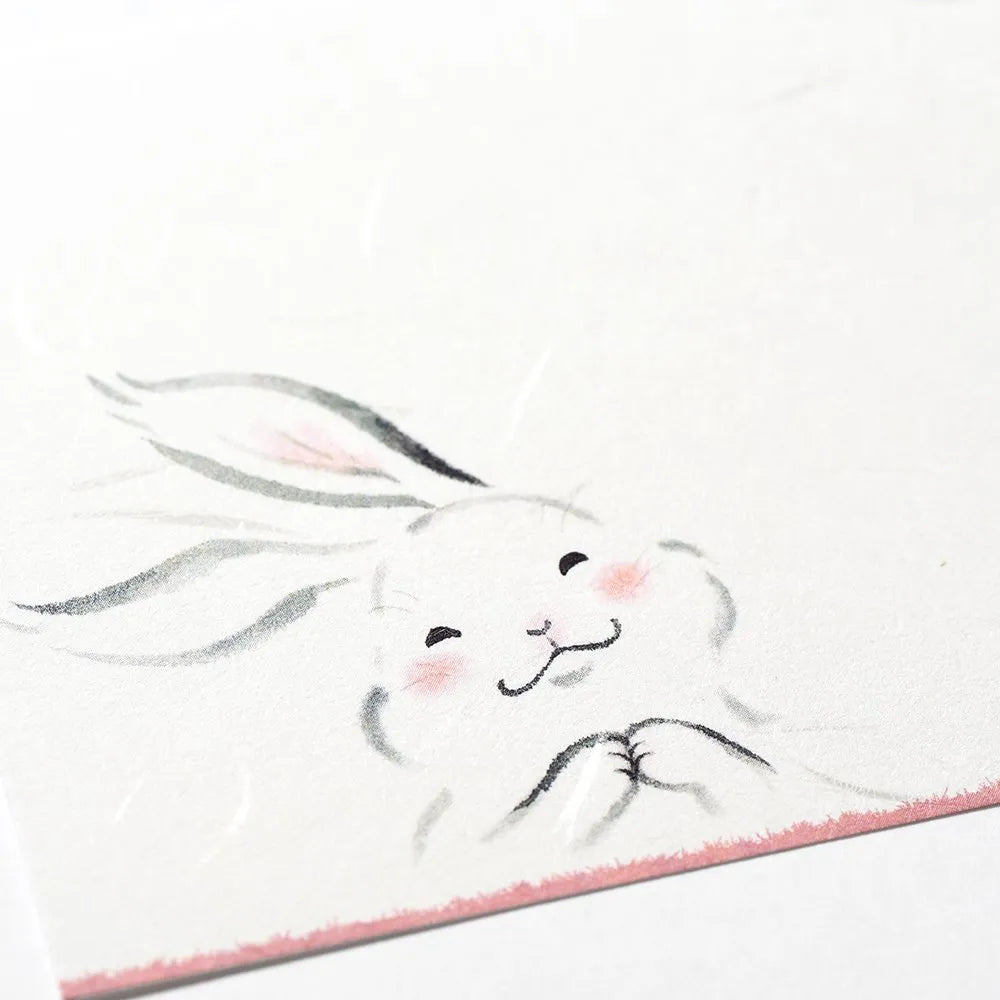 Mini writing paper – Rabbit Smile