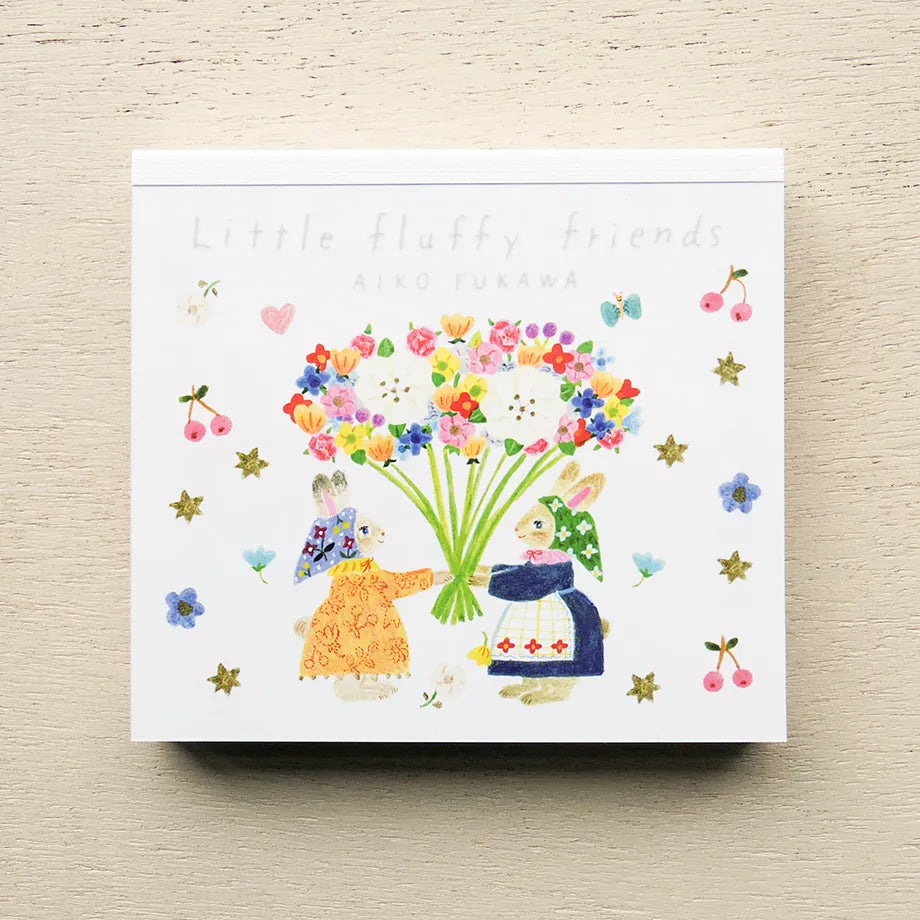 Block Memo – Little Fluffy Friends by Aiko Fukawa