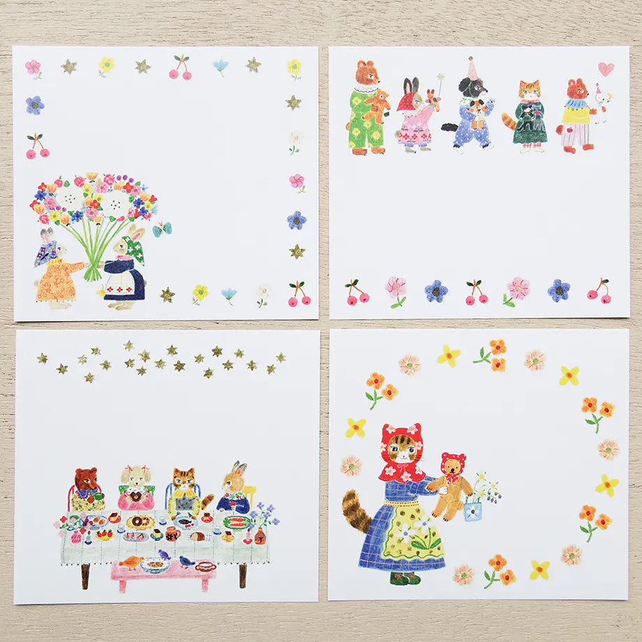 Block Memo – Little Fluffy Friends by Aiko Fukawa
