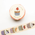 Washi Tape with Gold Foil – THREE O' CLOCK by Midori Asano
