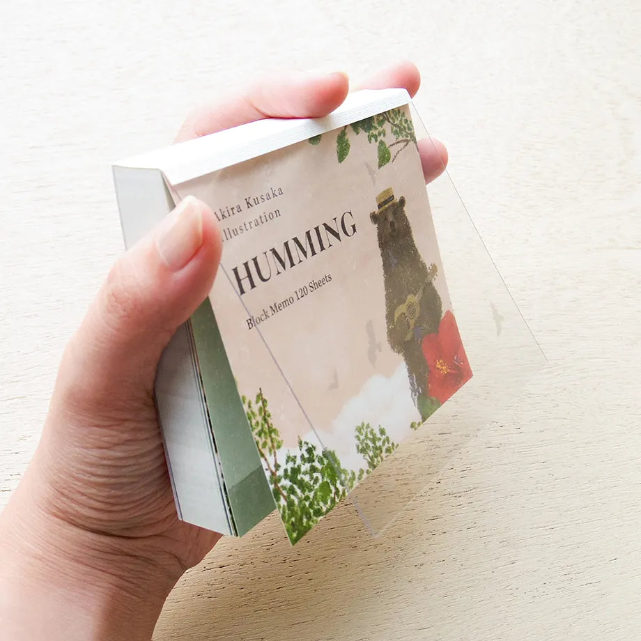 Block Memo – HUMMING by Akira Kusaka