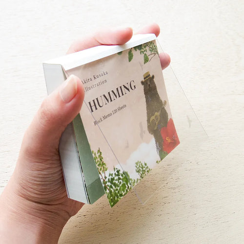 Block Memo – HUMMING by Akira Kusaka