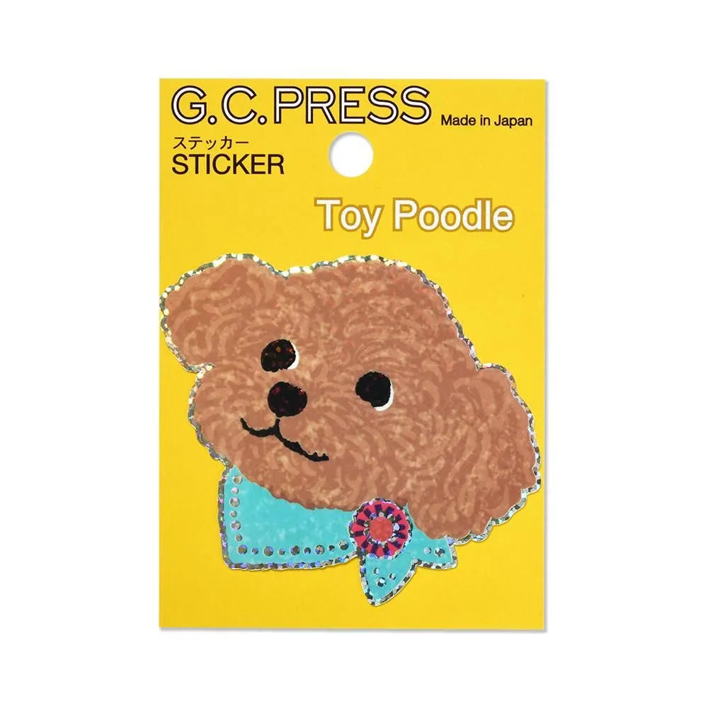 Water-Resistant Sticker – Toy Poodle