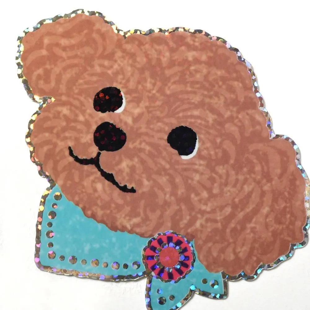 Water-Resistant Sticker – Toy Poodle