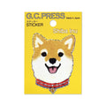 Water-Resistant Sticker –  Smiling Shiba Inu