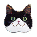Water-Resistant Sticker – Black-and-White Hachiware Cat