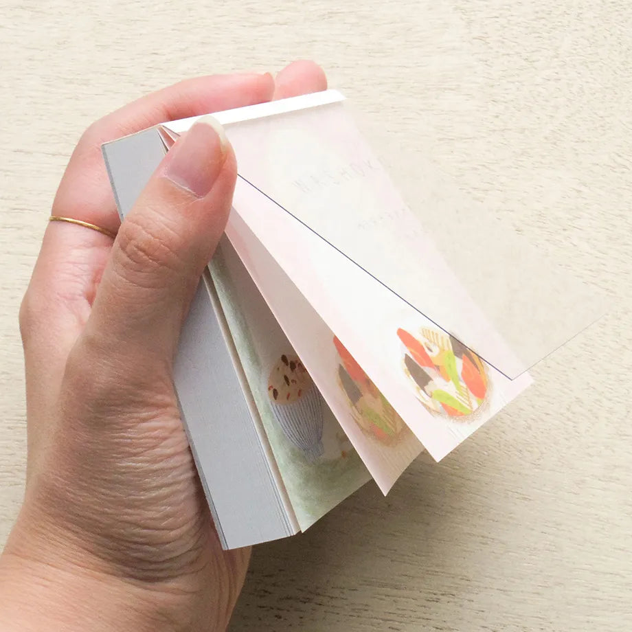 Block Memo – WASHOKU by Kano Hirabayashi