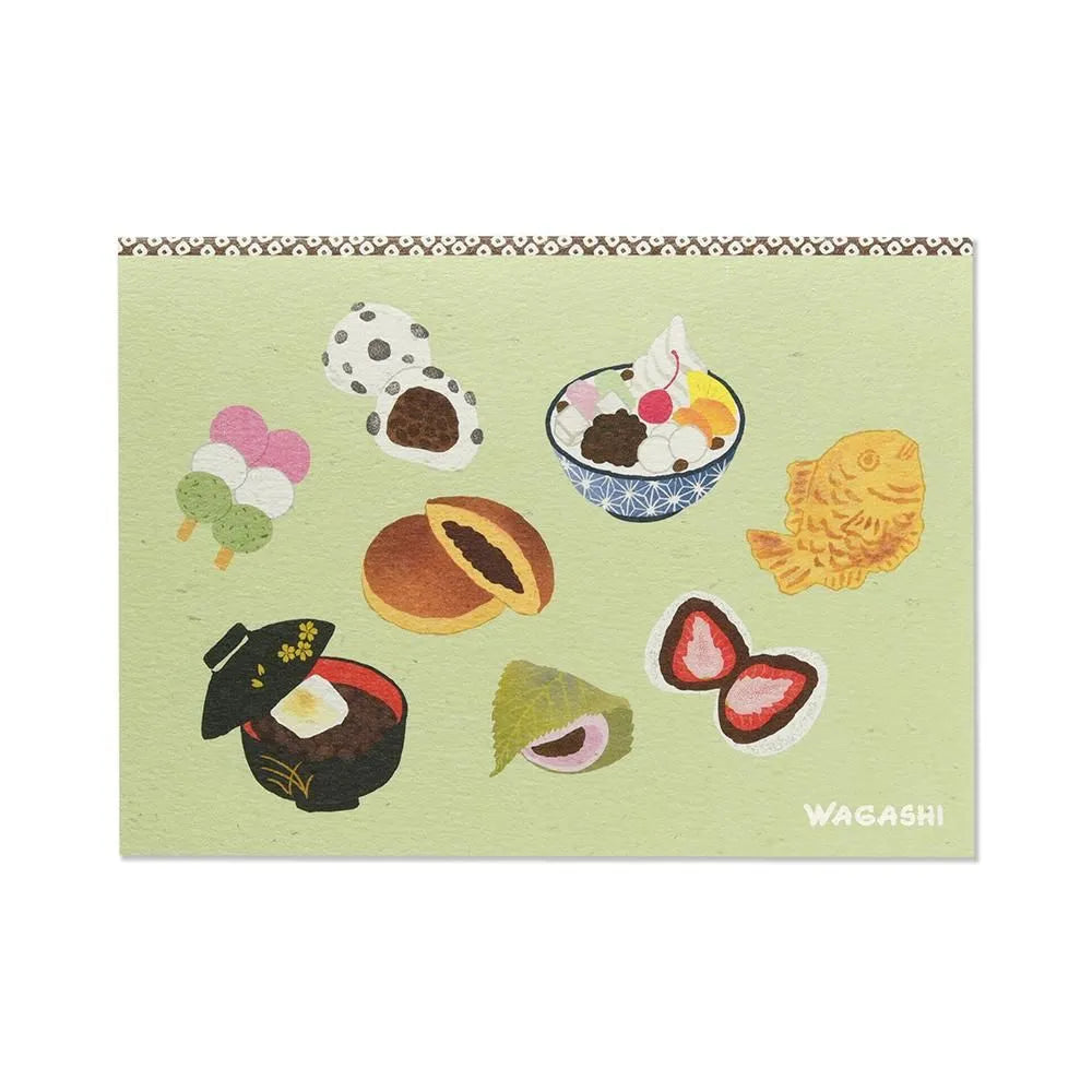 Mini writing paper – WAGASHI Snacks