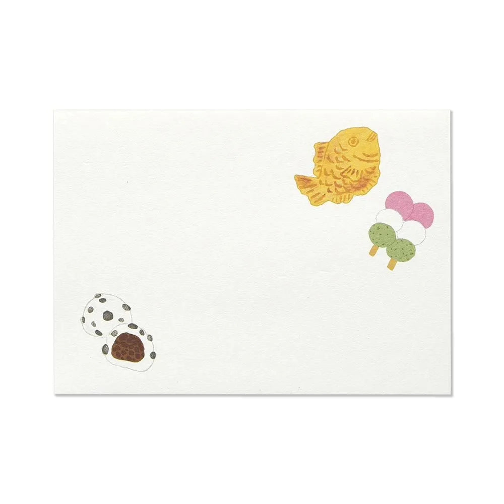Mini writing paper – WAGASHI Snacks