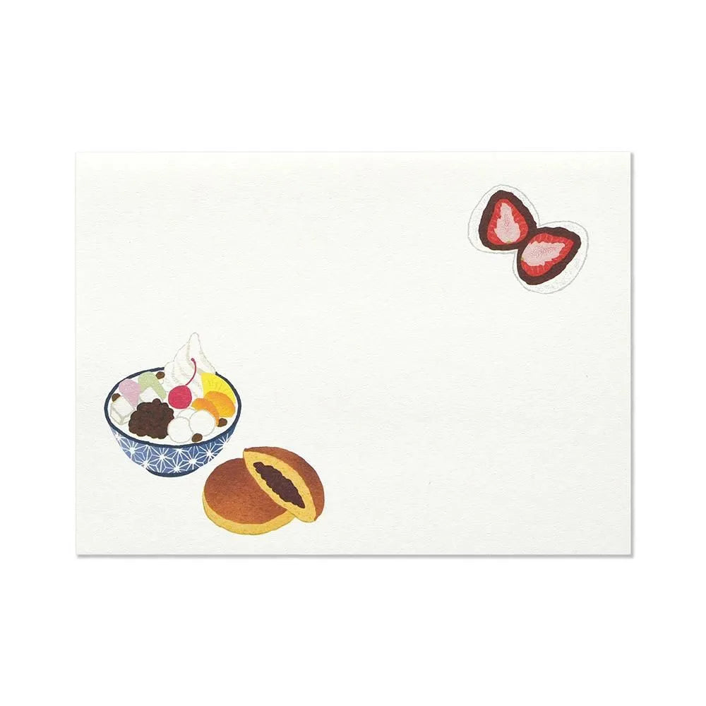 Mini writing paper – WAGASHI Snacks